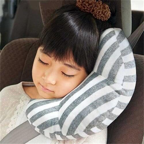 New Style Childrens Neck Headrest Seat Belt Shoulder Pads Removable Child Car Sleep Pillow Seatbelt Cushion Pad Head Support