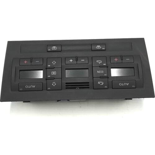 Car Heater Control AC/ switch automatic air conditioning auto/ manual air conditioning control panel For Audi A4 B6 B7 2000-2004