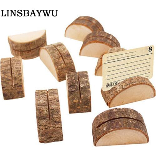 Thick 1 Pc Natural Pine Unfinished Wood Slices Circles With Tree Bark Log Discs DIY Crafts Wedding Party Painting