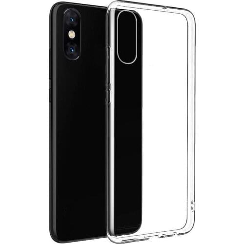 For Xiaomi Mi 8 discovery mobile phone shell anti - fall dust simple transparent soft shell