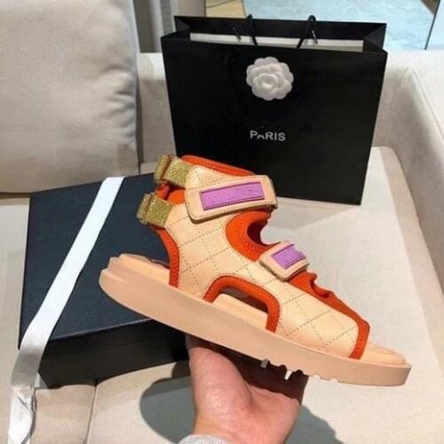 Summer Flat Sandals Luxury Designer Gladiator Sandals Women Rome Ladies Beach Shoes Open Toe Planas Sandalias Verano Mujer