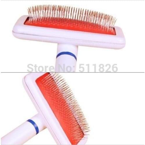 Pet Puppy Dog Cat Grooming Trimmer Flea Comb Gilling Brush Slicker Tool