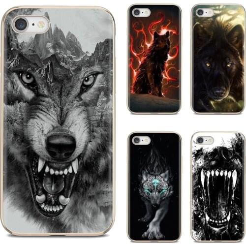 For Sony Xperia XA Z Z1 Z2 Z3 Z5 XZ1 XZ2 compact M2 M4 M5 C4 C6 E3 T3 Silicone Bag Case Wolf Wolves and Spirit Animal Print