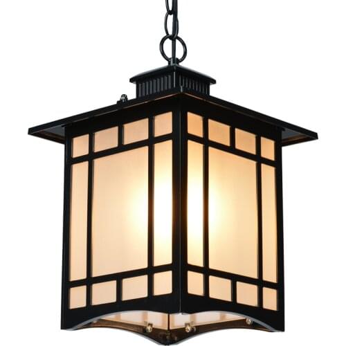 Outdoor Light balcony lamp pastoral Chinese Pendant lamps outdoor pastoral lighting corridor dining room Pendant Lights FG203