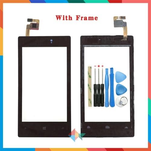 High Quality 4.0" For Nokia Lumia 520 525 N520 N525 Touch Screen Digitizer Front Glass Lens Sensor Panel