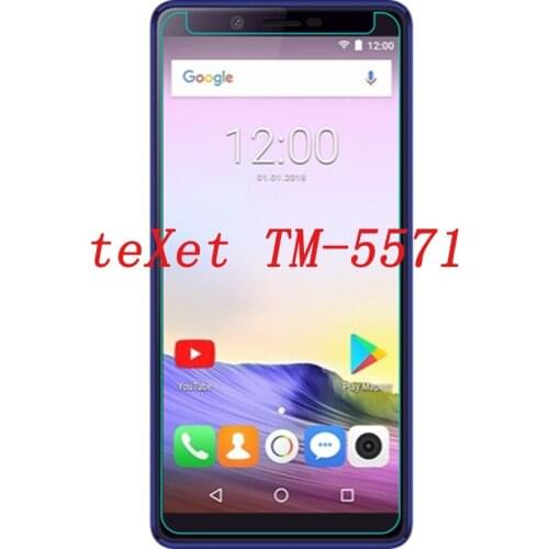 Smartphone Tempered Glass for teXet TM-5571 TM5571 TM 5571 9H Explosion-proof Protective Film Screen Protector cover phone