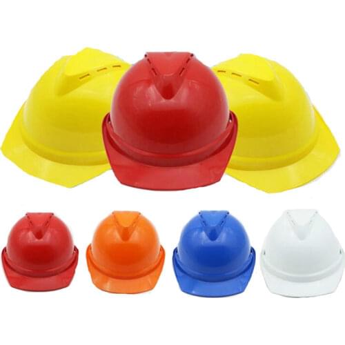 Customize Logo Safety Hard Hats Cap Breathable Construction Work Protective Helmets ABS Protect Rescue Helmets