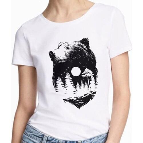 2020 New Summer Womens T Shirt Harajuku Vintage Graphics Printed T-shirt Short Sleeve Casual Korean Style Tops Tees Clothing