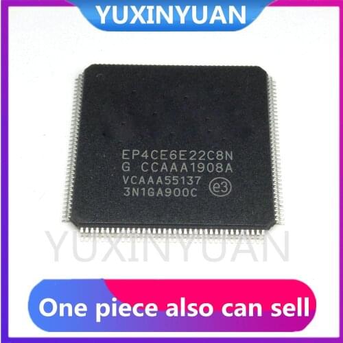 1PCS EP4CE6E22C8N EP4CE6E22C8 EP4CE6E QFP IC FPGA 91 I/O 144EQFP