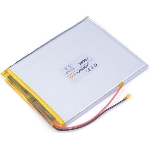 3.7V 3600mAh 4085104 Lithium Tablet PC Battery with protection board For 7inch Tablet Aigo N700ES PAD99 Ramos