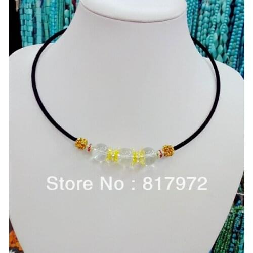 5pcs Necklace Crystal Gold Color Shining Rhinestone Special Design Style choker Necklace