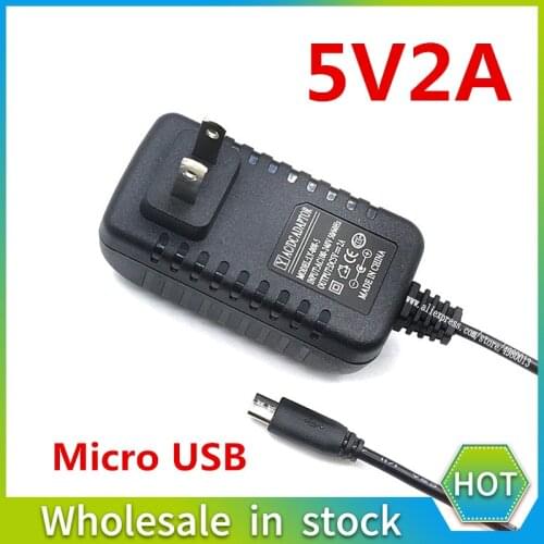 Micro USB Power Adaptor 5V 2A 5volt 100-240V Adapter Supply Charger for Raspberry PI 3 Zero Model B B+ Tablet PC 5V2A