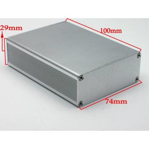 Aluminum alloy box Metal case shell for Audio Power Amplifier board Tone Board Tube Preamp Preamplifier