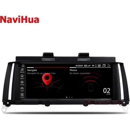 Navihua touch screen Android 9.0 PX6 car dvd player stereo auto gps navigation multimedia system For BMW X3 F25/X4 F26 2009-2015