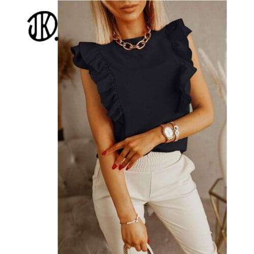 Off-shoulder Lace Blouse Solid Color Round Neck Short-sleeved Shirt Plus Size Blousa Summer Casual Pullover S-3XL Loose Lady Top