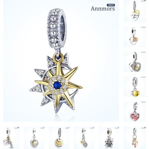 Fits Pandora 925 Original Sterling Silver Bracelets Necklace Charms Love Life Tree Beads Jewelry DIY Make Birthday Festival Gift