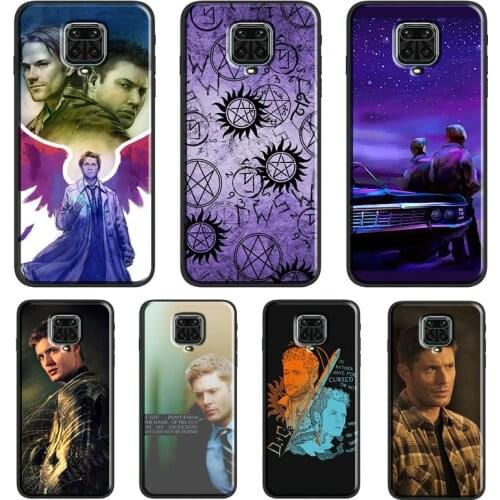Supernatural Dean For Xiaomi Redmi 9 9A 9C 9T K40 Funda For Redmi Note 10 Pro 8T 9S Note 9 8 7 Pro Soft Case