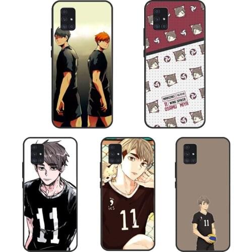 Miya Osamu Haikyuu For Samsung A51 A31 A11 A20e A21S Case For Galaxy A71 A10 A40 A30S M21 M31 A70 A50 Cover