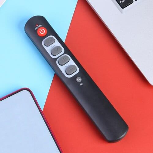 Electronic Smart Home Accessories Universal 6 Buttons Learning Remote Copy from IR Remote for TV STB DVD DVB VCR