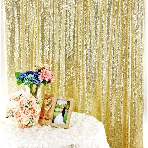 Shiny Sparkling Shimmer Sequin Backdrop Restaurant Curtain Background Wedding Christmas Photography Studio Home Party Decor