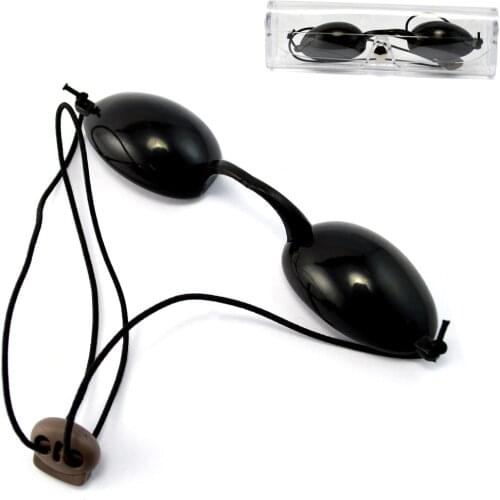 Soft OPT laser beauty eye mask E light ipl professional eye mask black face doll black glasses