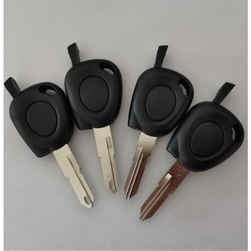 DAKATU Uncut Transponder key shell for Pegeot 206 Car Key Blanks for Renault Clio Megane Avantime Scenic Lagun FOB Case