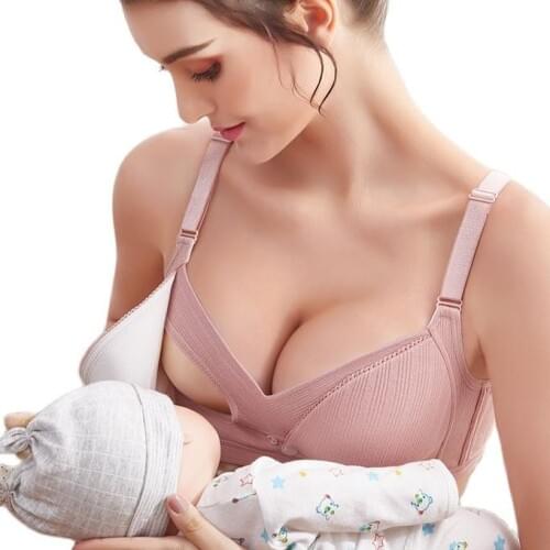 New Breast Feeding Maternity Nursing Bra Mothers Clothing for Pregnant Women Breastfeeding Bra Soutien Gorge Allaitement