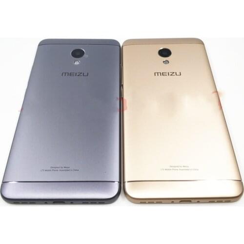 New Back Housing For Meizu M5S Back Cover Case Battery Meilan 5S M612H M612M Rear Door Replacement Parts