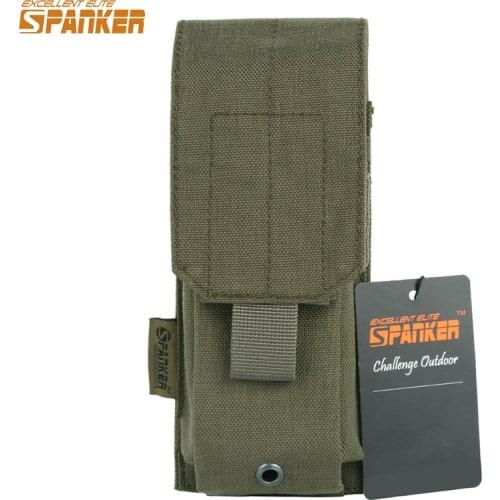EXCELLENT ELITE SPANKER EDC Tactical Single Stacker M4 Magazine Bag Military Outdoor Hunting Ammo Pouch Equipment