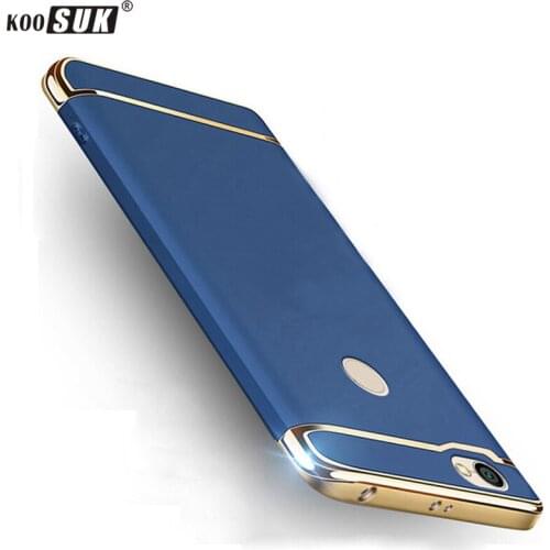 Redmi Note 5A Y1 Lite Case For Xiaomi Redmi Note 5A Prime 5A Pro Phone Back Cover Original Gold Plated Hard Protect Shell Coque