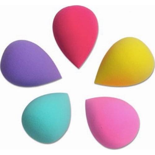 1Pc Makeup sponge Cosmetic Powder Puff Smooth Womens Makeup Foundation Sponge Beauty To Make Up Tools Water-drop Shape
