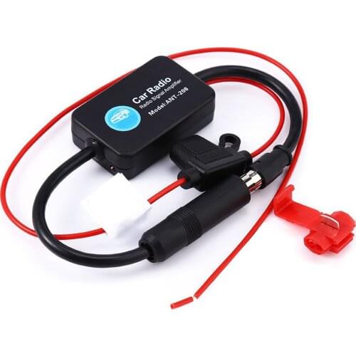 General purpose 12V 330mm FM antenna signal amplifier, suitable For Automotive and Marine applications