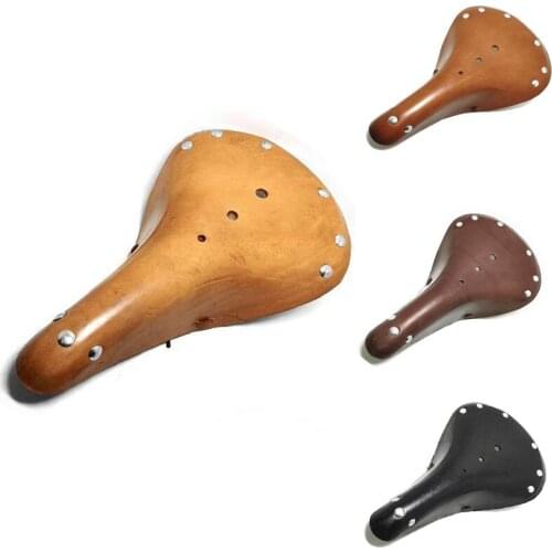 Retro Vintage Bicycle Saddle Seat Cushion Bike 3 Spring Shock Seat Cycling Bike Seat Cycling Replacement