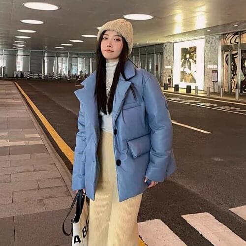 Woman Coats Natural Genuine Leather 2021 Winter 100% Sheepskin Leather Coat Female Down Coat Warm H318