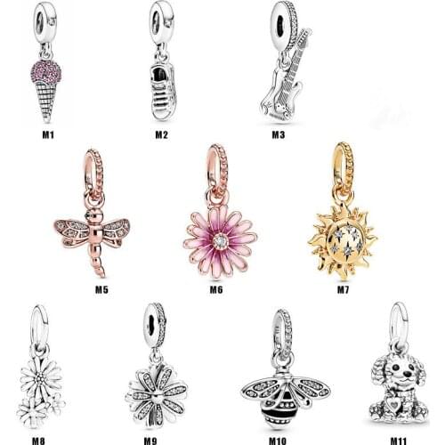 925 Sterling Silver 2020 Limited Edition Mulan Dangle Charm Bead Fit Women Pan Bracelet & Necklace Jewelry
