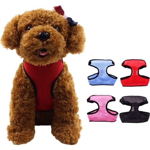 Vest Dog Harness Training for Chihuahua Puppy Soft Mesh Pet Harness for Small Medium Dogs Cats Nylon Personalized Chest Strap