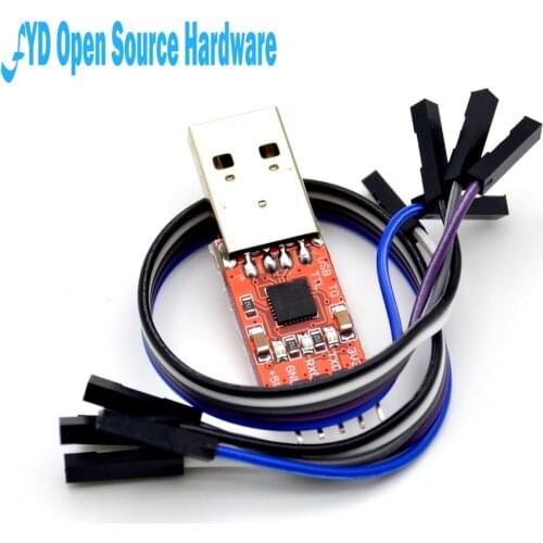 10pcs CP2102 module USB to TTL USB to serial UART STC Downloader Brush board