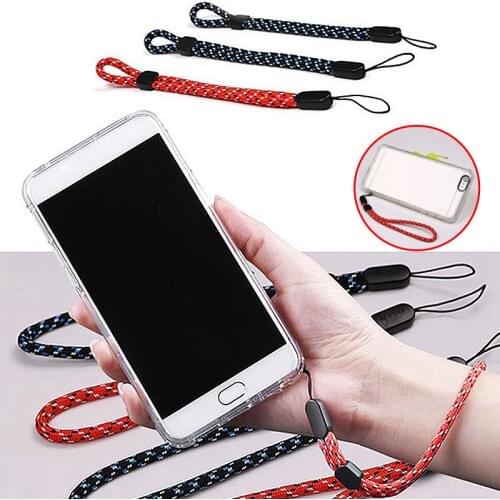 3pcs Mobile Phone Straps USB Key Lanyards Adjustable Walkie Talkie Hand Wrist Rope Anti-Lost Lanyard For ID Card DIY Hang Ropes