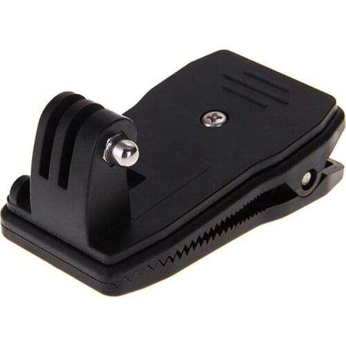 360 angle Rotary Quick Release Backpack Rucksack Hat Clip Clamp Mount for GoPro Hero