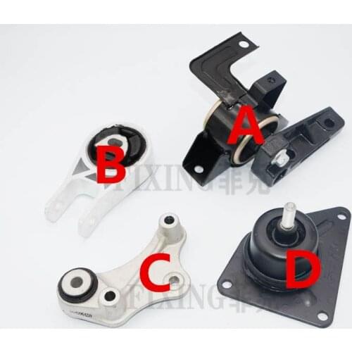 4 models) 1pcs Engine Mounting Bracket cushion rubber part for Chinese X1 M1 1.3L 473 engine Auto car motor parts