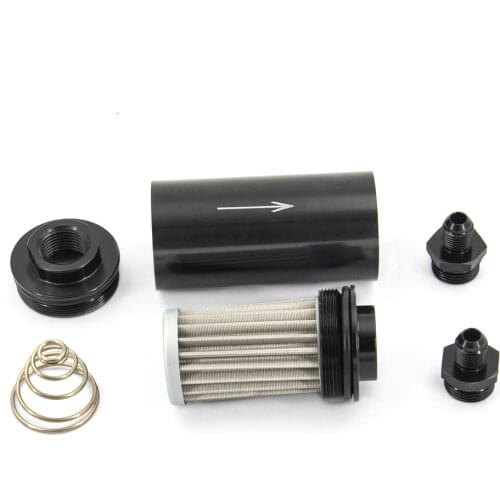 Universal AN10 connect auto aluminum oil filter for e85 fuel bracket fuel system fuel filter