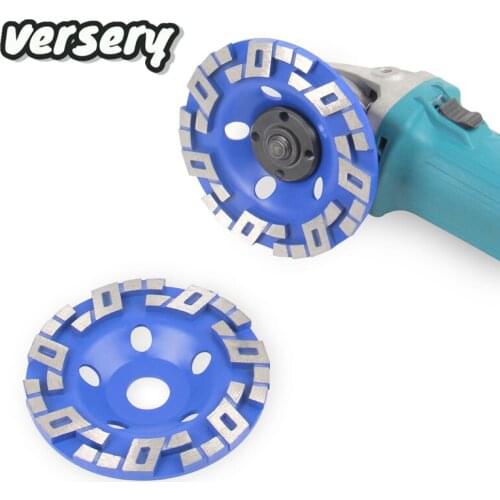 Free Shipping 125mm 5 Inch Diamond Grinding Wheel polish Disc Carving Cup Bowl Shape Concrete Granite Stone Ceramic Power Tools