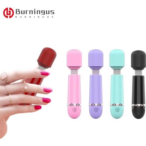 Mini AV Female Vibrator Clitoris Stimulator Magic Wand for Women Dildo Vibrating Massagers Intimate Goods Sex Toys Adults