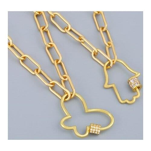 Exaggeration multicolor micro pave cz zircon cubic zirconia necklace copper Clavicle gold plated Snake Chain Choker Pendant sf2