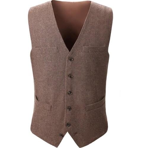 Brightmanyouth Men's Suit Vests