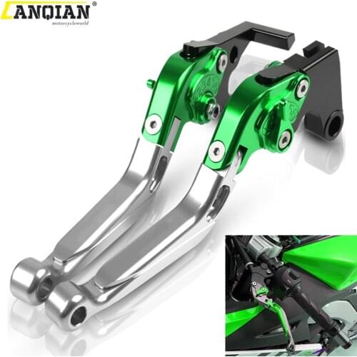 For Kawasaki Z250 2008 2009 2010 2011 2012 2013 2014 2015 2016 2017 2018 2019 Motorcycle CNC Adjustable Brake Clutch Levers Z250