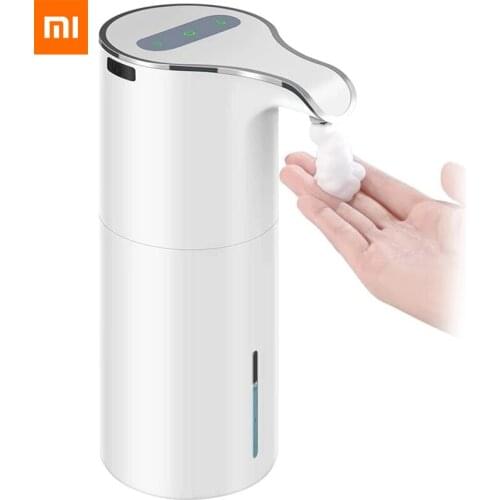 XIAOMI 450Ml Automatic Soap Dispenser Touchless Foaming Soap Dispenser Rechargeable Waterproof Foam Soap Pump Dispenser HOT SALE
