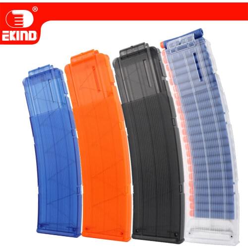 EKIND 22 Darts Replacement Clip For Nerf Magazine Round Darts Replacement Toy Gun Soft Bullet Clip