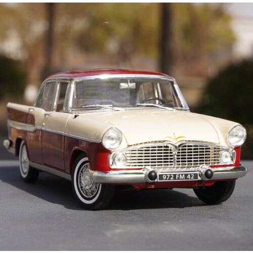Hot Sale High Quality Classic 1:18 Norev Simca Vedette Chambord Diecast Scale Car Model for Gift Collection