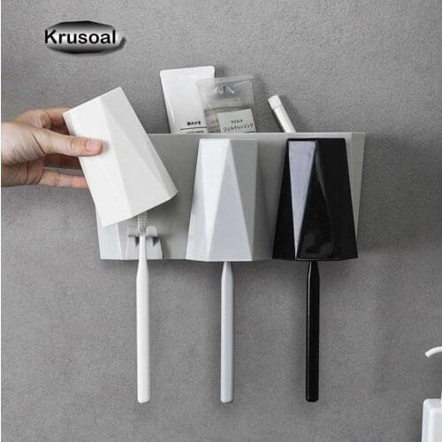 Krusoal Wall Mounted Toothbrush Holders